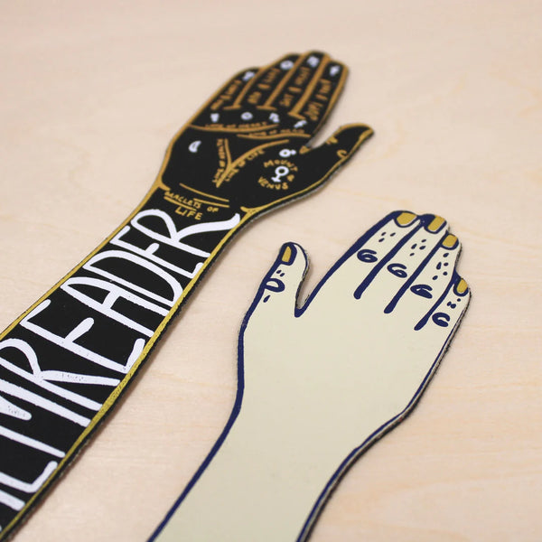 Palm Reader Bookmark by Ark Colour Design