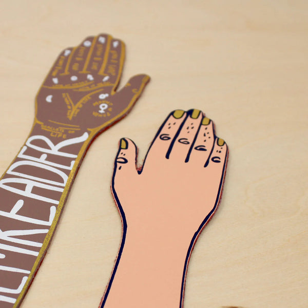 Palm Reader Bookmark by Ark Colour Design