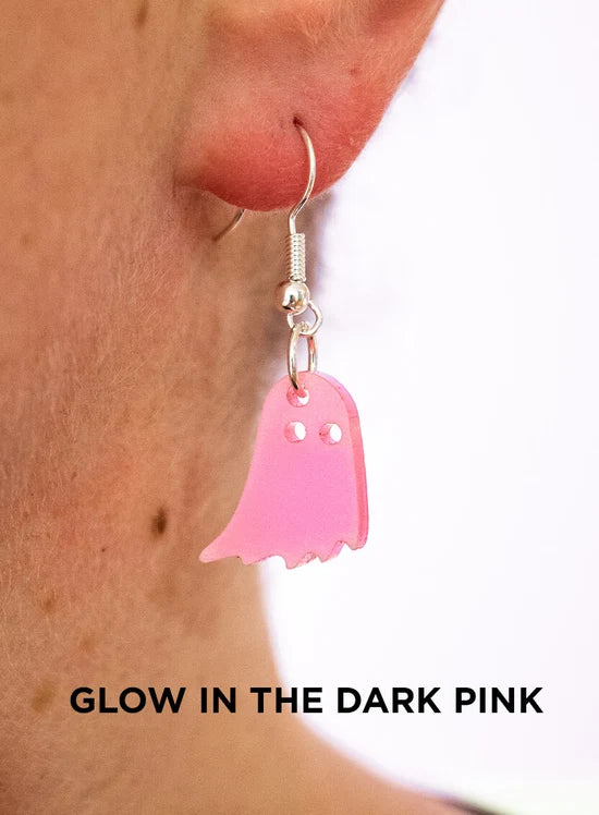 Ghost Charm Earrings (Glow in the Dark)
