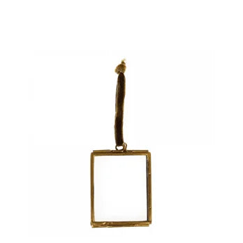 Mini Hanging Brass Frame