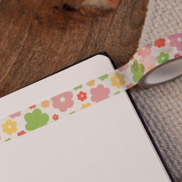 Graphic Floral Washi Tape