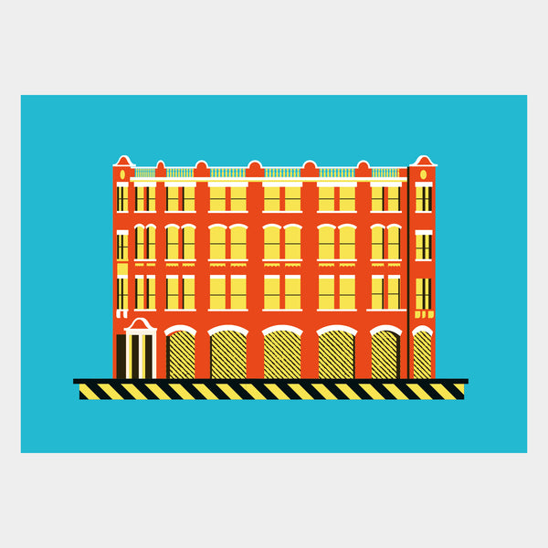 Factory records FAC-51 art print of the hacienda nightclub 