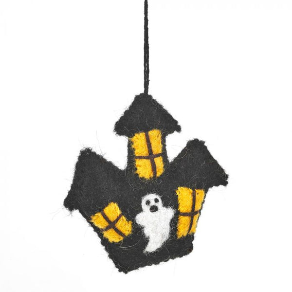 Haunted House Felt Decoration