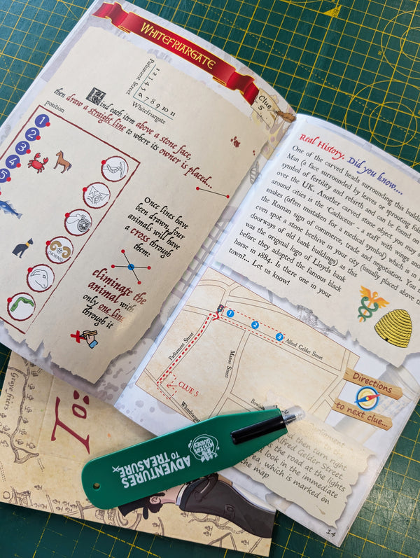 hull mystery guide puzzle book inside