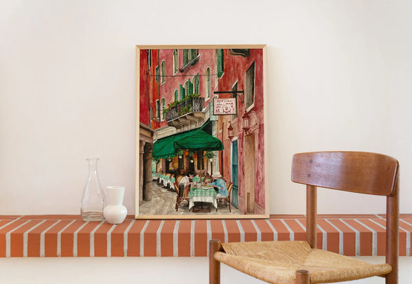 A Side Street in Venice by Isobelle Cochrane