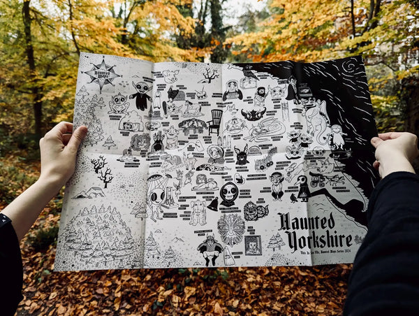 Haunted Yorkshire Map