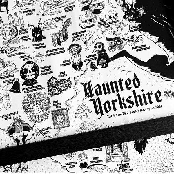 Haunted Yorkshire Map