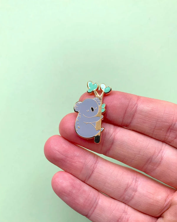 Koala Enamel Pin Badge by Tom Hardwick