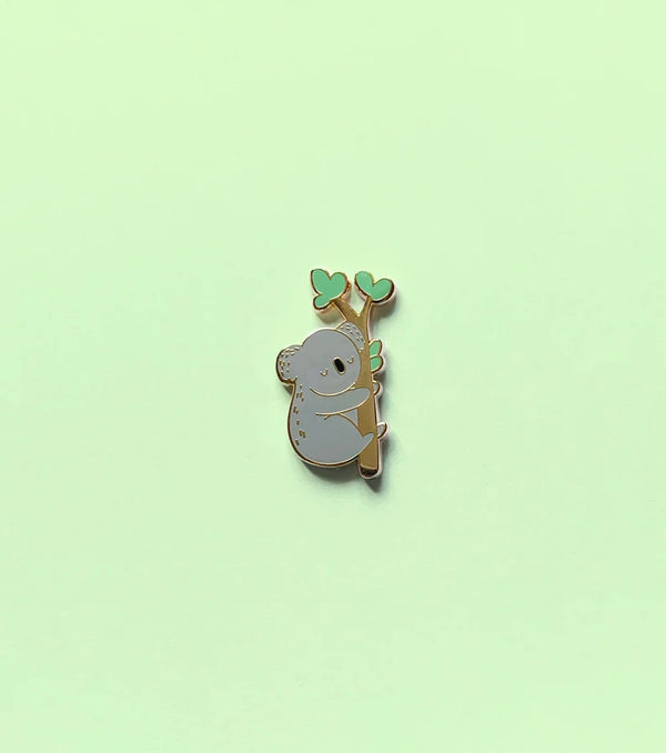 Koala Enamel Pin Badge by Tom Hardwick