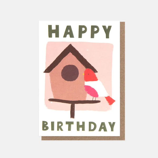 Birthday Bird Box Mini Card
