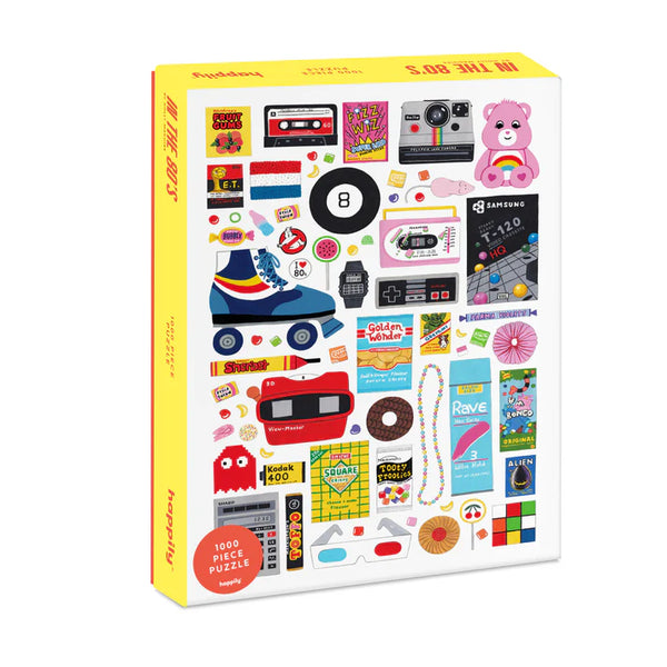 In the 80s 1000 Piece Jigsaw Puzzle by Happily Puzzles