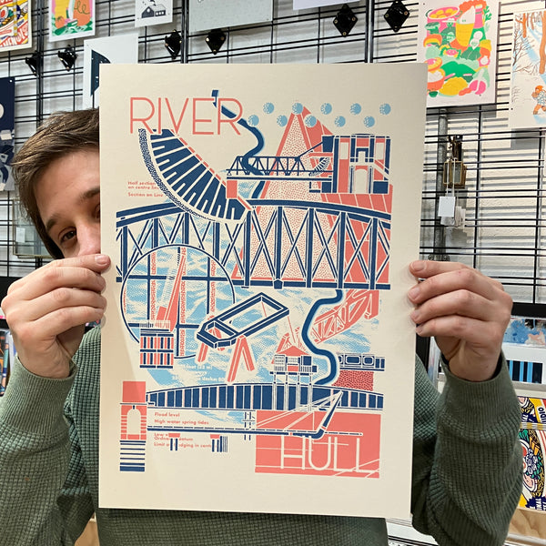 River Hull Screen Print