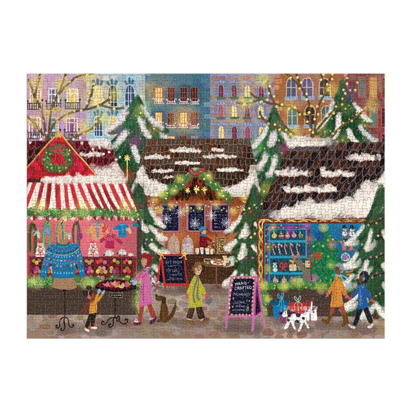 Merry Market 1000 Piece Foil Puzzle