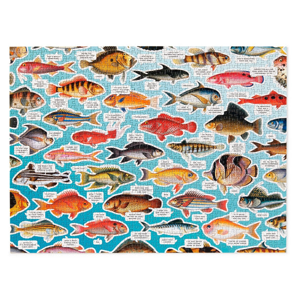 Judgy Fish 1000 Piece Jigsaw Puzzle