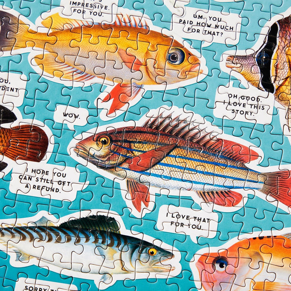 Judgy Fish 1000 Piece Jigsaw Puzzle