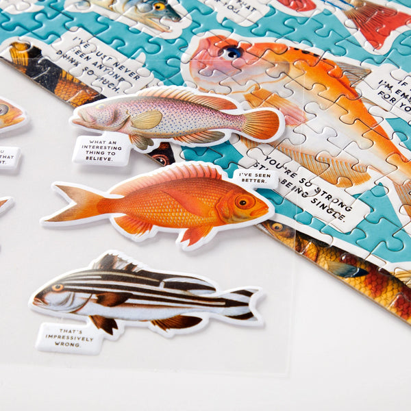 Judgy Fish 1000 Piece Jigsaw Puzzle