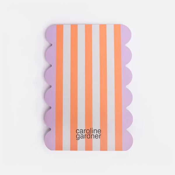 Lilac Scallop Edge List Pad