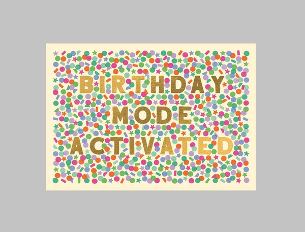 Birthday Mode Activated