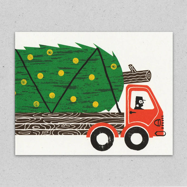 Massive Tree Truck Mini Card