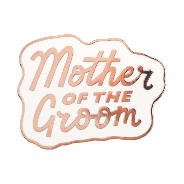 Mother of the Groom Enamel Pin by Alphabet Bags