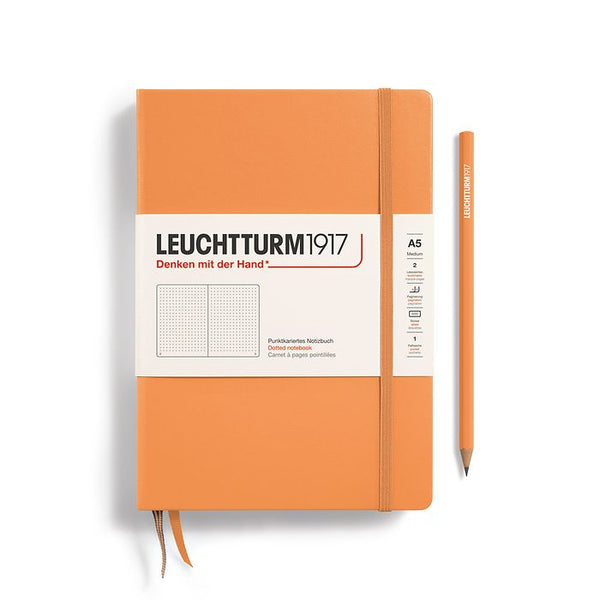 Leuchtturm1917 Medium (A5) Hardcover Notebook - Apricot