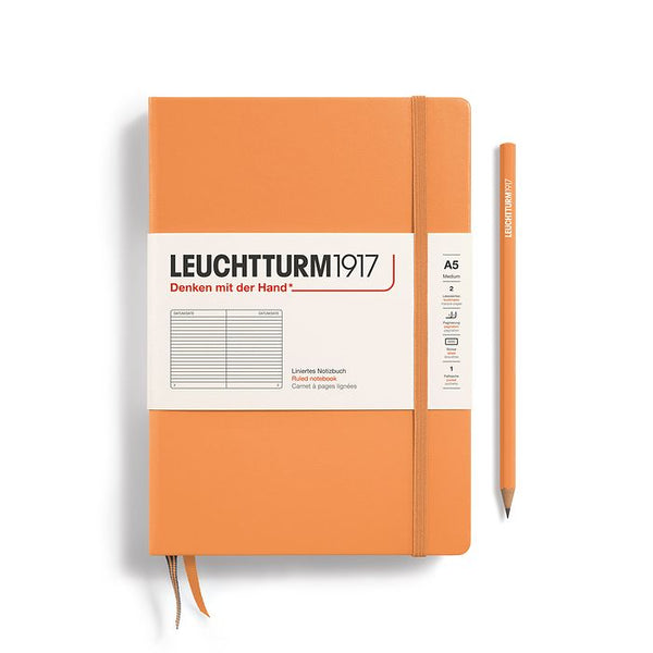 Leuchtturm1917 Medium (A5) Hardcover Notebook - Apricot