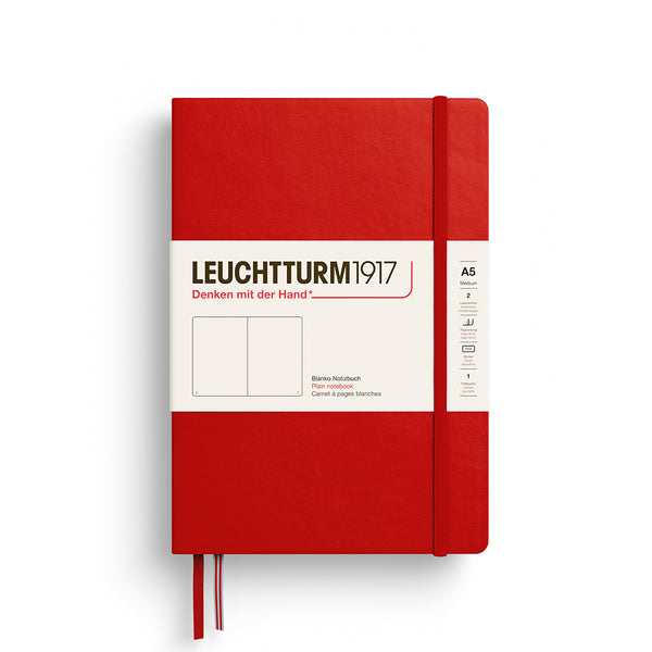 Leuchtturm1917 Medium (A5) Hardcover Notebook - Cherry