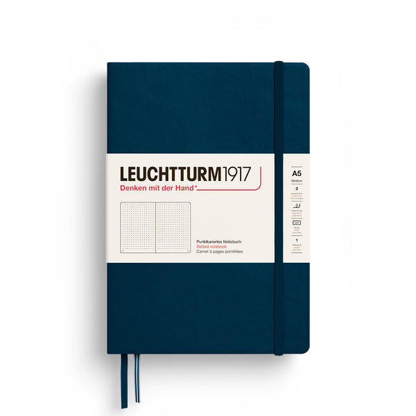Leuchtturm1917 Medium (A5) Hardcover Notebook - Deep Sea