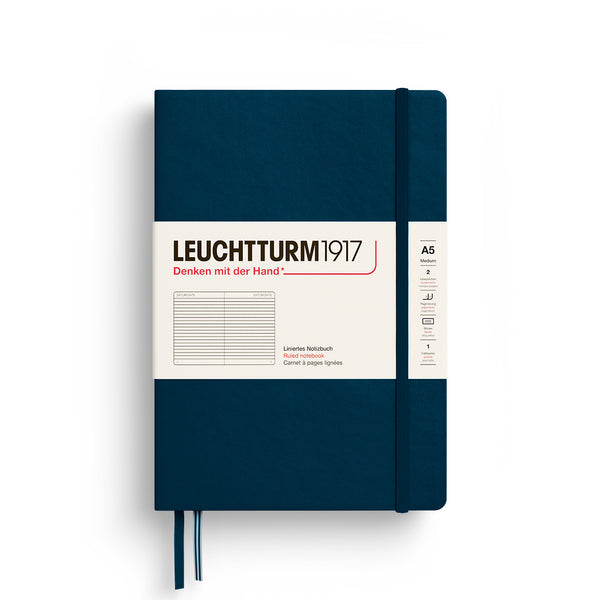 Leuchtturm1917 Medium (A5) Hardcover Notebook - Deep Sea