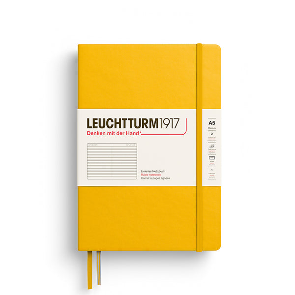 Leuchtturm1917 Medium (A5) Hardcover Notebook - Sunflower
