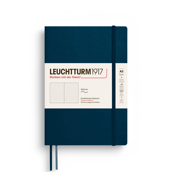 Leuchtturm1917 Medium (A5) Softcover Notebook - Deep Sea