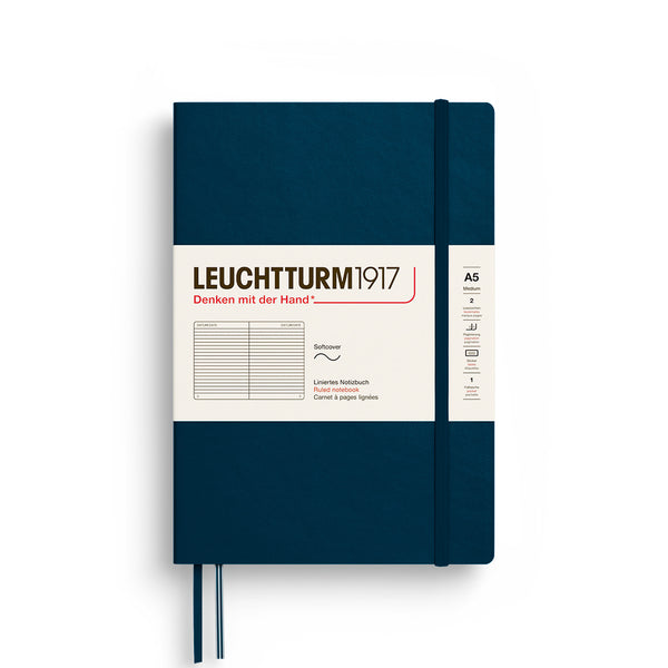 Leuchtturm1917 Medium (A5) Softcover Notebook - Deep Sea