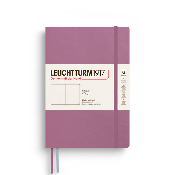 Leuchtturm1917 Medium (A5) Softcover Notebook - Dusty Rose