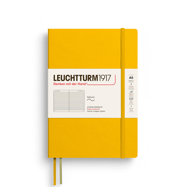 Leuchtturm1917 Medium (A5) Softcover Notebook - Sunflower
