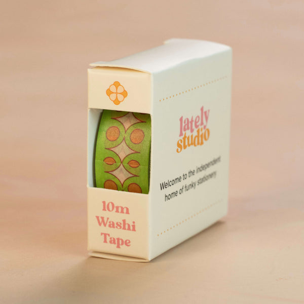 Olive Sparkle Washi Tape