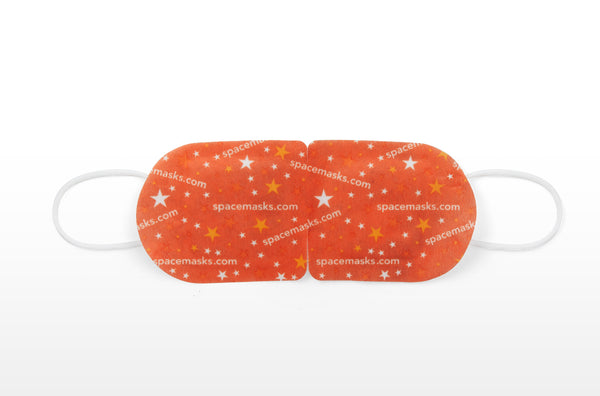 Spacemasks orange - self-heating eyemask