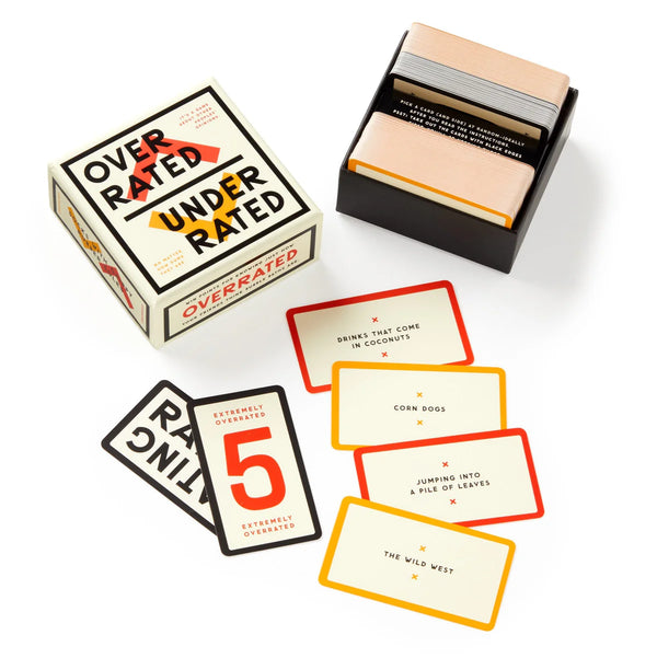 Over Rated Under Rated Game