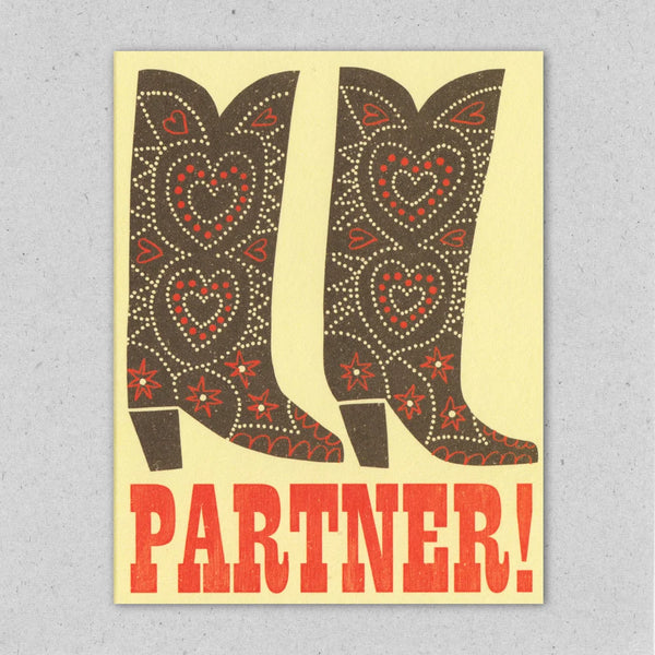 Partner Mini Card by Lisa Jones Studio