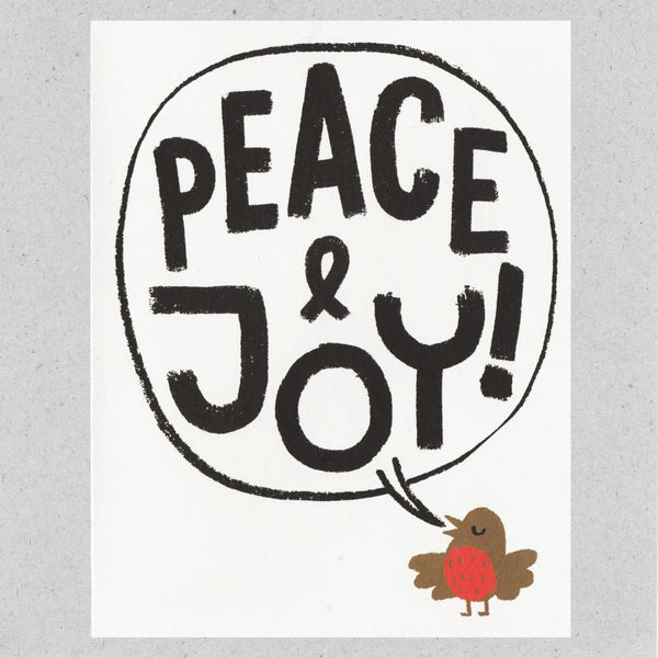 Peace and Joy Mini Card