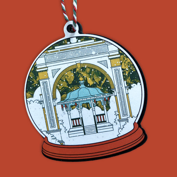 Pearson Park Snowglobe Ornament