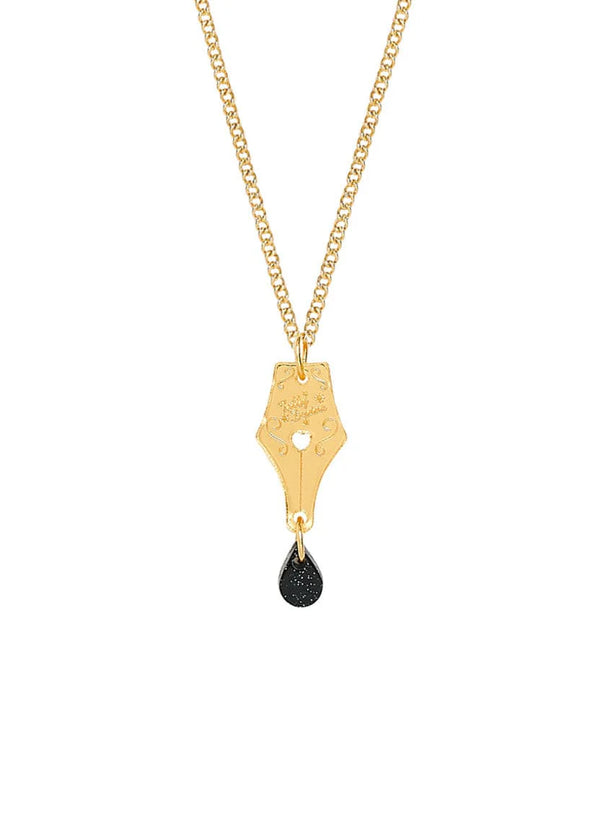 Pen Nib Pendant by Tatty Devine