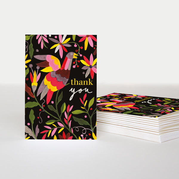 Thank You Fiesta Notecards Pack of 10 by Caroline Gardner