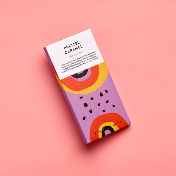 Pretzel Caramel Chocolate Bar 80g