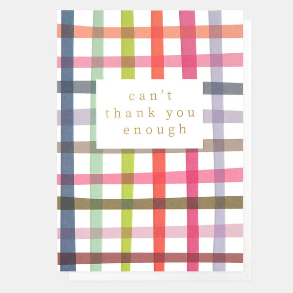 Can't Thank You Enough