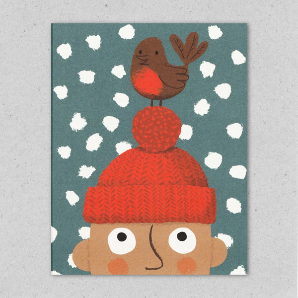 Robin Bobble Mini Card