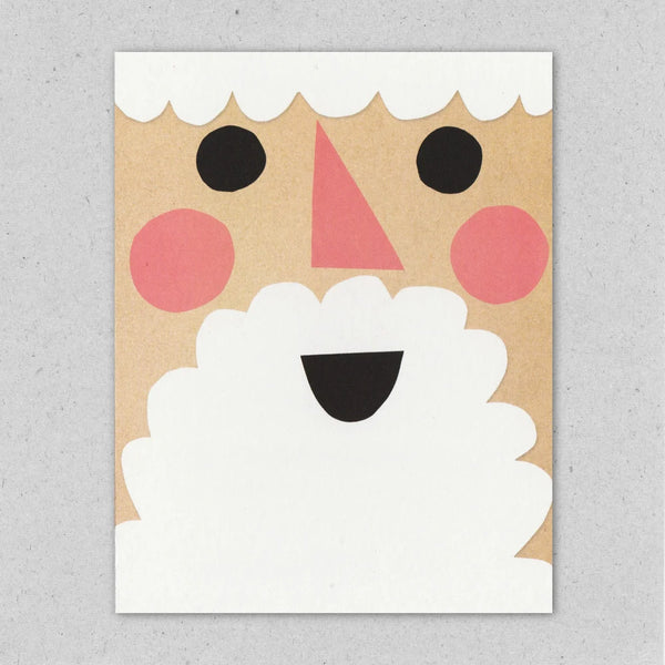 Santa Face Mini Card