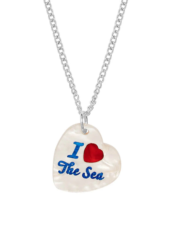 Seaside Heart Pendant Necklace