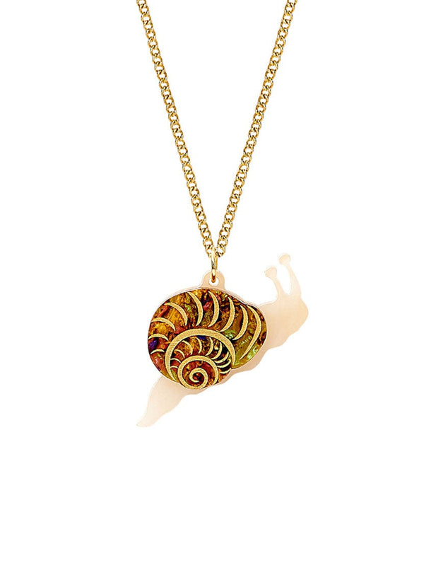 Snail Pendant Necklace