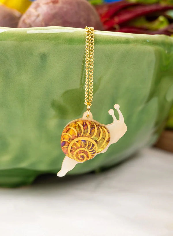 Snail Pendant Necklace