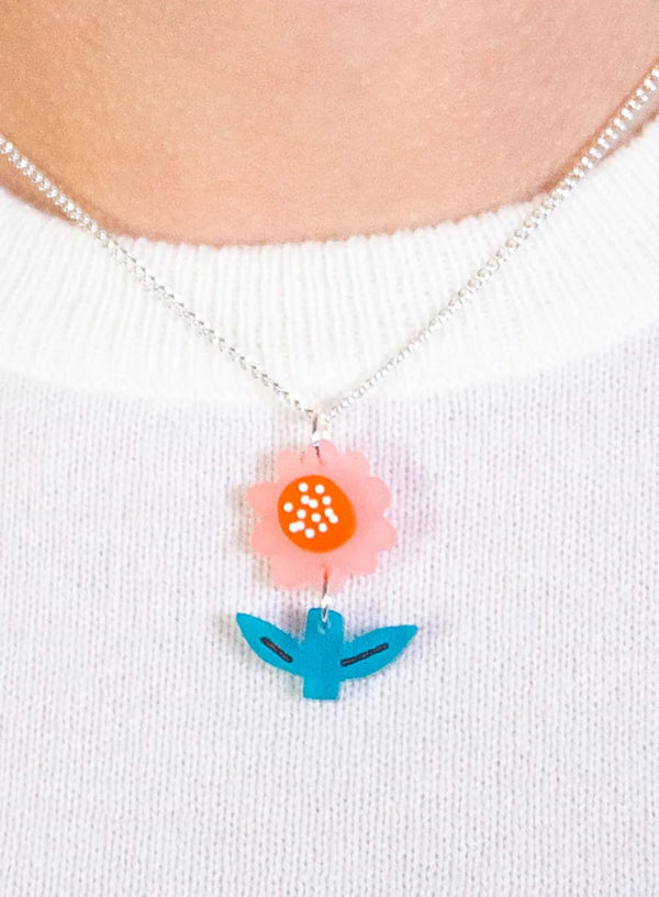 Springtime Flower Pendant by Tatty Devine